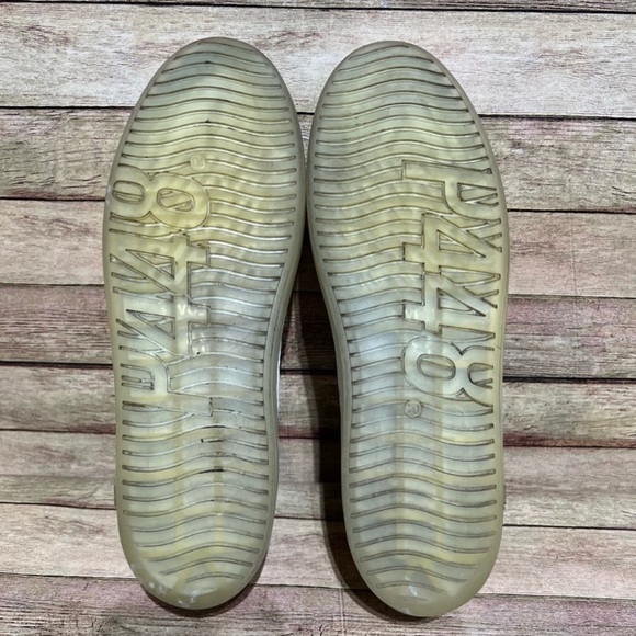 P448 John clear low sneakers. In excellent condition. Size 13 - Picture 8 of 8